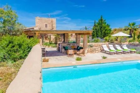 Villa Es MolÍ Des Trenc, Villa près d'Es Trenc avec piscine privée - Photo 20