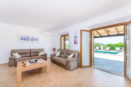 Son Roca, Villa avec vue panoramique et piscine - Photo 1