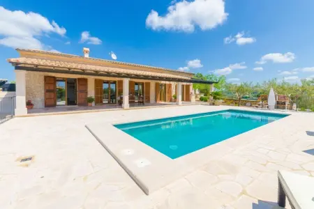 Son Roca, Villa avec vue panoramique et piscine - Photo 5