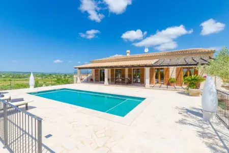 Son Roca, Villa avec vue panoramique et piscine - Photo 7