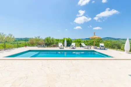 Son Roca, Villa avec vue panoramique et piscine - Photo 10