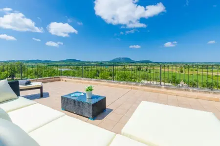 Son Roca, Villa avec vue panoramique et piscine - Photo 22