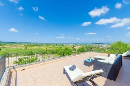Son Roca, Villa avec vue panoramique et piscine - Photo 23
