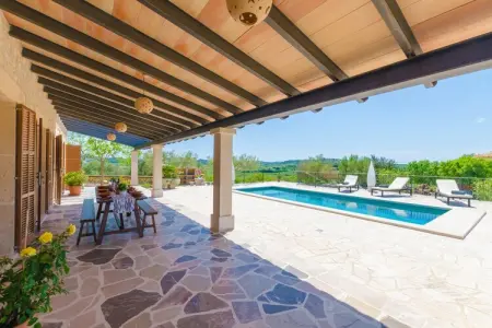 Son Roca, Villa avec vue panoramique et piscine - Photo 27