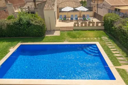 Can Bombarda, Villa à Llubí avec piscine et vue - Photo 1