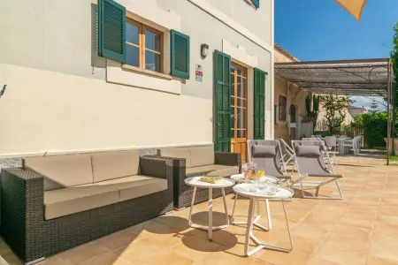 Can Bombarda, Villa à Llubí avec piscine et vue - Photo 4
