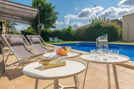 Can Bombarda, Villa à Llubí avec piscine et vue - Photo 58