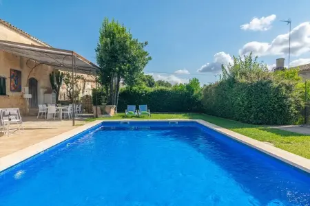 Can Bombarda, Villa à Llubí avec piscine et vue - Photo 62