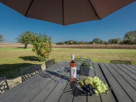 Les Ecures 1, Maison de campagne + piscine et vue chateau - Photo 27