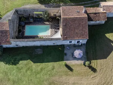 Les Ecures 1, Maison de campagne + piscine et vue chateau - Photo 30