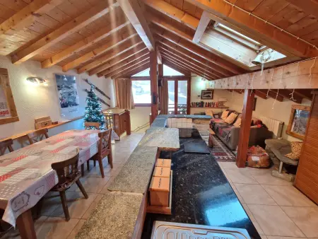 Chalet rénové et original, 8 pers., Valfréjus - Photo 7