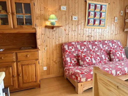 Studio à Risoul 1850, 4 couchages, proche pistes - Photo 9