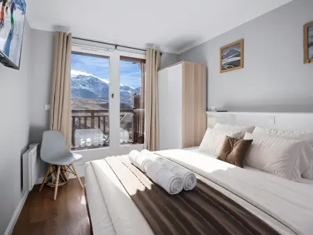 Appartement spacieux pour 10 pers. à Val Thorens, accès direct pistes, balcon sud, espace wellness - Photo 6