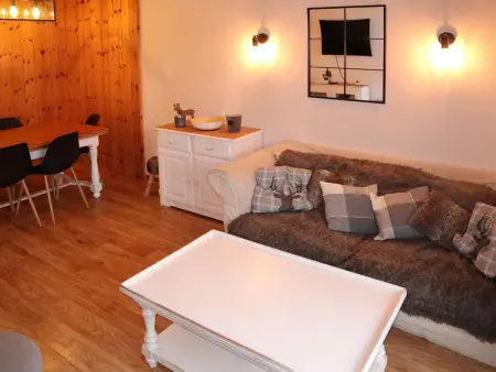 Appartement duplex 3 pièces 8 pers, piscine et sauna, ski aux pieds, animaux admis - Photo 3