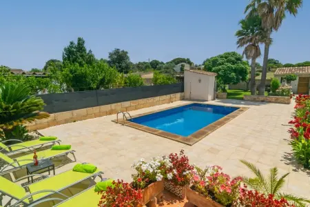 Es Desaigua, Villa à Llubí avec Piscine Privée et BBQ - Photo 7