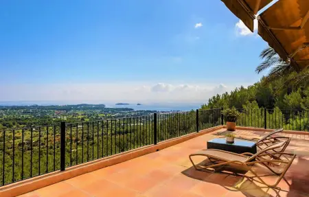 VILLA PANORAMA, Maison 8 personnes à Santa Eulalia des Riu - Photo 10