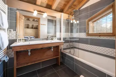 Chalet Acajuma, Chalet à Val d'Isère avec vue alpine - Photo 14