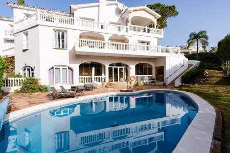 Villa Sol y Mar, Villa à Marbella avec piscine et plage - Photo 37