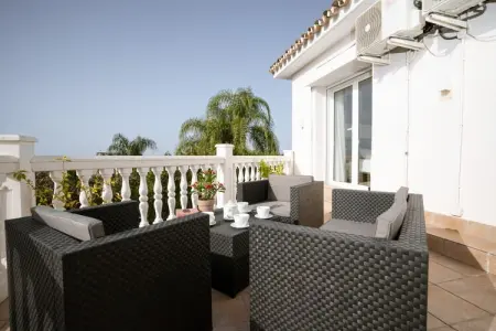 Villa Sol y Mar, Villa à Marbella avec piscine et plage - Photo 38