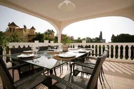 Villa Sol y Mar, Villa à Marbella avec piscine et plage - Photo 39
