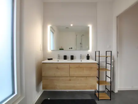 Maison passive avec terrasse à Sotteville, Gite 6 personnes à Sotteville - Photo 16