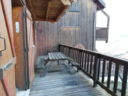 Studio rénové 4 pers. avec balcon, proche télécabine - Photo 5