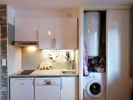 Studio rénové 4 pers. avec balcon, proche télécabine - Photo 9