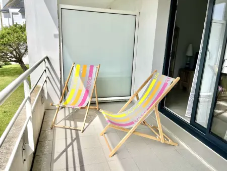 Étel - Appart 2 pièces avec balcon et parking, proche plage - Photo 4