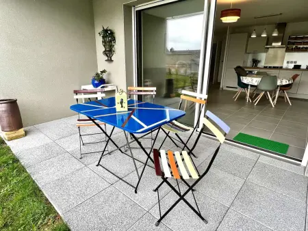 Appartement 3 pièces à Étel avec jardin, wifi et parking privé - Photo 17