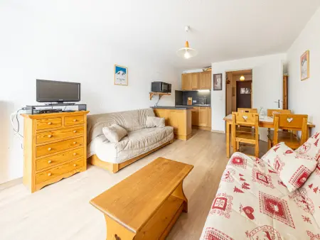 Studio confortable au pied des pistes, balcon sud - Photo 5
