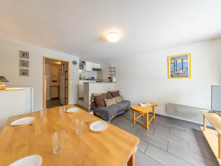 Studio moderne pour 4 pers, balcon sud, proche piste, résidence Roc Rouge - Photo 2