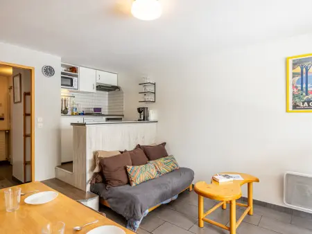 Studio moderne pour 4 pers, balcon sud, proche piste, résidence Roc Rouge - Photo 3