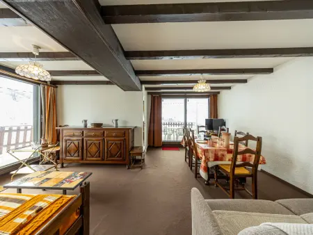Appart 8 pers au pied des pistes, balcon sud, centre-station - Photo 2