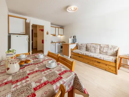 Studio confort 4 pers, au pied des pistes, balcon sud - Photo 3