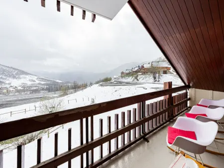 Confortable T2/3 pour 6 pers. avec balcon et accès ski à Saint-François-Longchamp - Photo 7