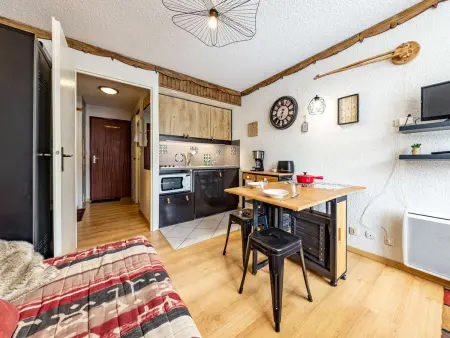 Studio moderne 4 pers. pied des pistes, parking gratuit - Photo 1