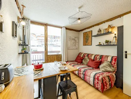 Studio moderne 4 pers. pied des pistes, parking gratuit - Photo 4