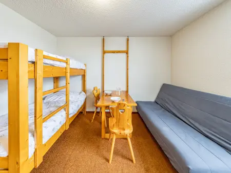 Studio cosy 19m² pour 3, au pied des pistes, Appartement 3 personnes à Saint François Longchamp - Photo 2