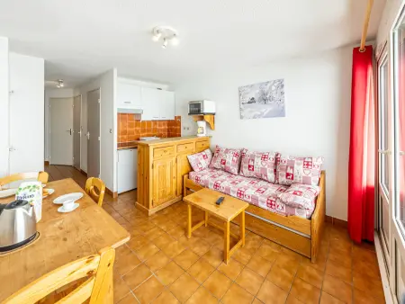 Studio de 27m² pour 5 personnes avec balcon et vue sur la vallée - Photo 2