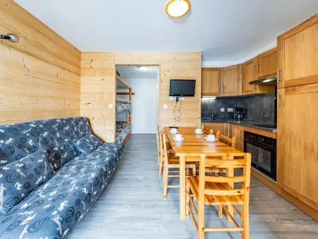 Studio confortable 5 pers. au pied des pistes, Appartement 5 personnes à Saint François Longchamp - Photo 4