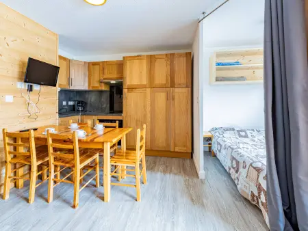Studio confortable 5 pers. au pied des pistes, Appartement 5 personnes à Saint François Longchamp - Photo 6