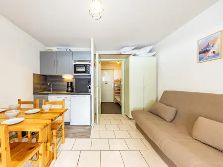 Studio lumineux 4 pers, au pied des pistes, Saint-François-Longchamp - Photo 5