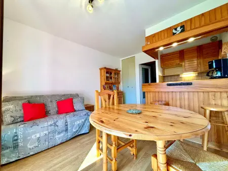 Studio skis aux pieds avec balcon ensoleillé - Animaux admis, parking inclus - Photo 4