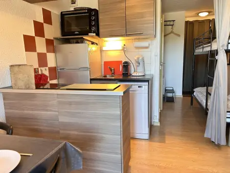 Studio calme à Risoul, 4 couchages, animaux admis, parking - Photo 4