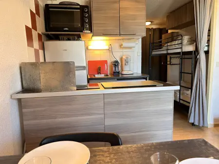 Studio calme à Risoul, 4 couchages, animaux admis, parking - Photo 5