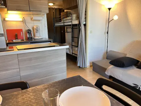 Studio calme à Risoul, 4 couchages, animaux admis, parking - Photo 8