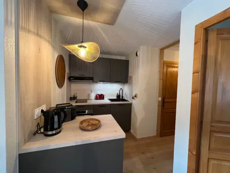 T2 design et cosy à La Clusaz avec terrasse sud et garage privé - Photo 5