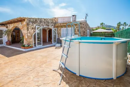 Can Rovet, Chalet à Alcúdia avec piscine près de plage - Photo 7