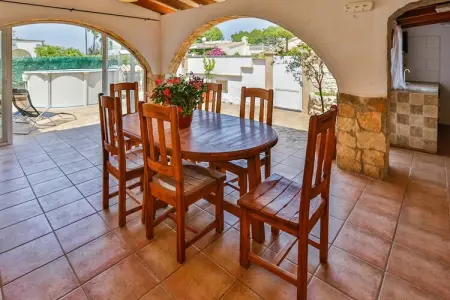 Can Rovet, Chalet à Alcúdia avec piscine près de plage - Photo 15