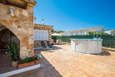 Can Rovet, Chalet à Alcúdia avec piscine près de plage - Photo 17